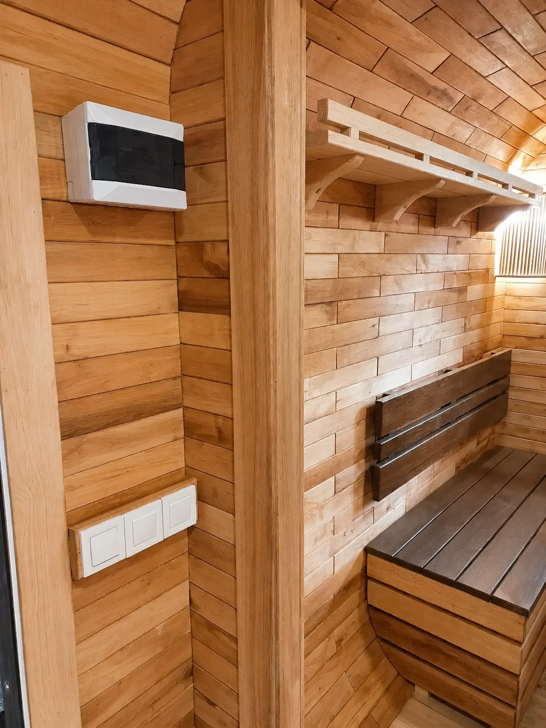 Aussensauna nach Mass – Fass-, Quadro- & Panoramasauna