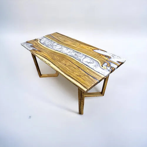 Esstisch Silber