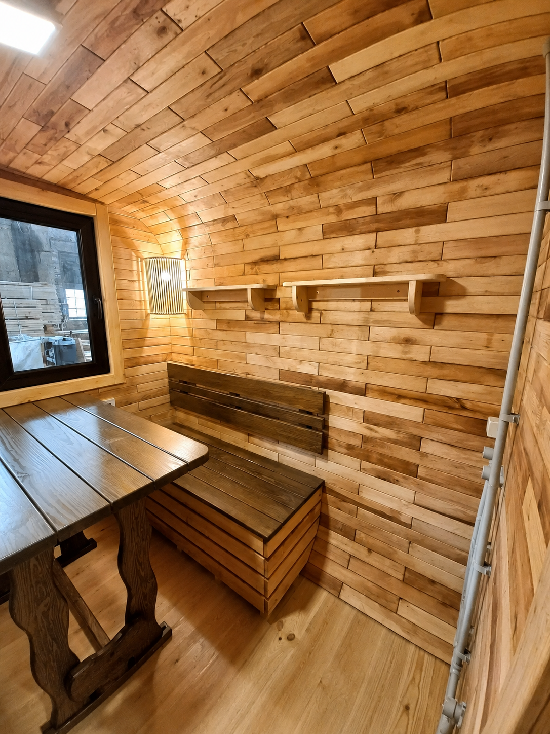Aussensauna nach Mass – Fass-, Quadro- & Panoramasauna