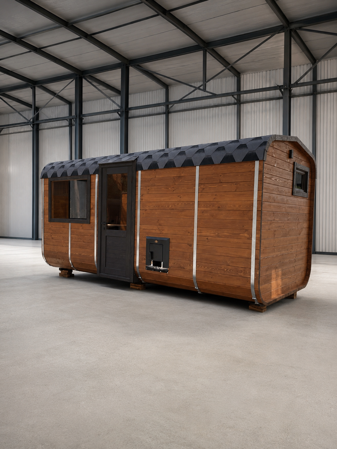 Aussensauna nach Mass – Fass-, Quadro- & Panoramasauna