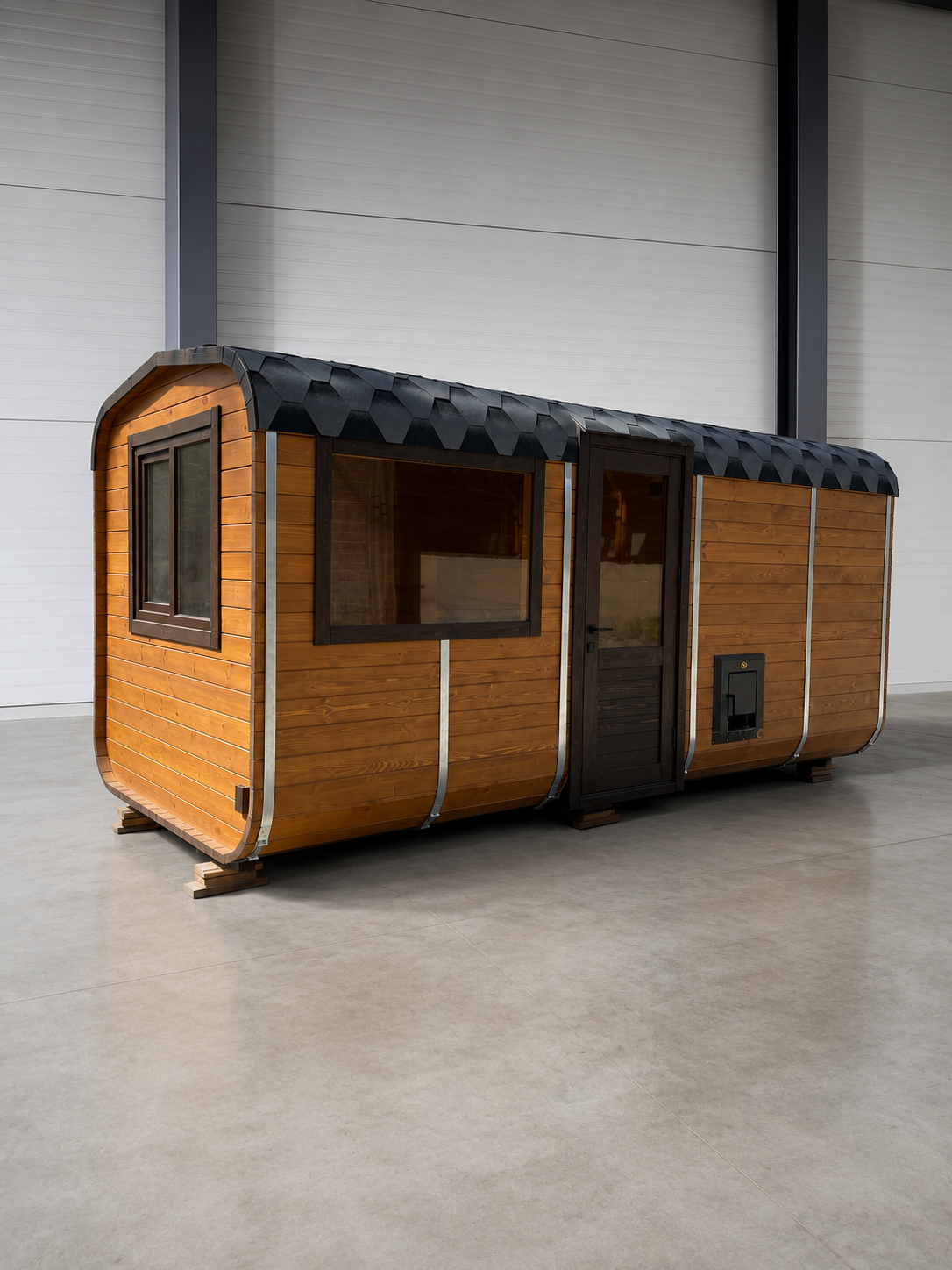 Aussensauna nach Mass – Fass-, Quadro- & Panoramasauna
