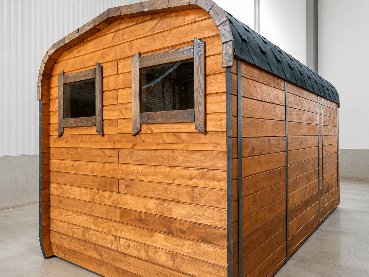 Aussensauna nach Mass – Fass-, Quadro- & Panoramasauna